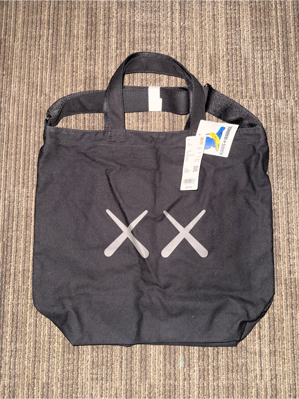 KAWS x Warhol Tote Bag